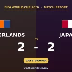 wc match netherlands vs japan 2026
