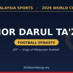 柔佛DT:改写马来西亚足球版图的南方王朝 wc mys jdt