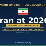 Iran World Cup Team Ordered to Leave US Within Hours of Each Match wc news iran departure