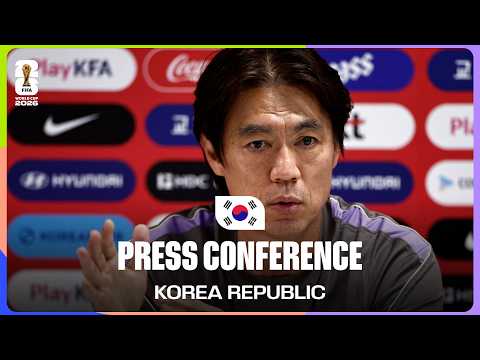 Korea Republic On Playing Czechia | Hong Myungbo & Son Heungmin Take Questions