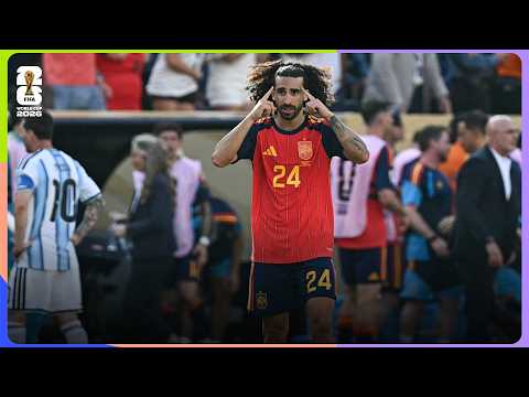 Marc Cucurella Skill | Spain 1-0 Argentina | FIFA World Cup 2026™ FINAL