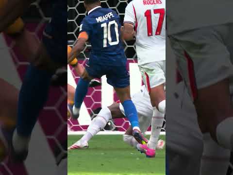 Goal No. 10 for Kylian Mbappé at this #FIFAWorldCup. 🔟🇫🇷 #FIFAWorldCupOnYT