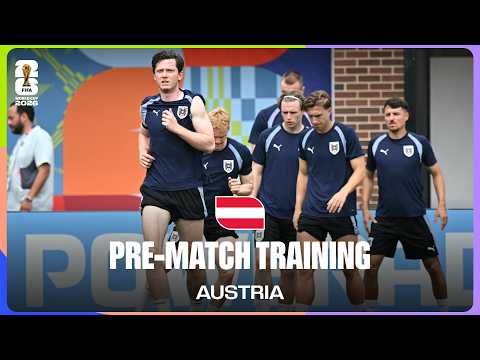 Austria Train Before Argentina | FIFA World Cup 2026™