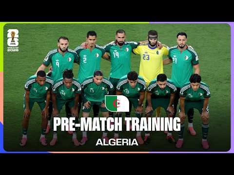 Algeria Train Before Jordan | FIFA World Cup 2026™