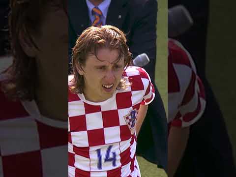 When Luka Modric made his FIFA World Cup debut! #shorts #fifaworldcup #croatia