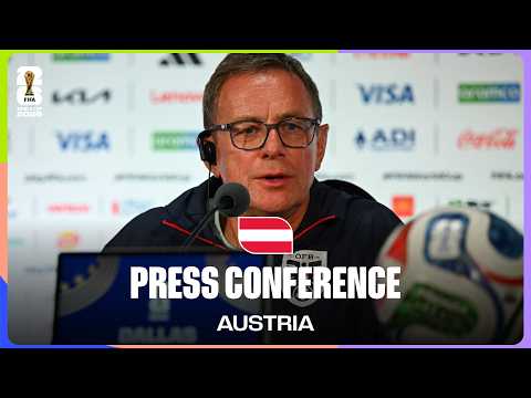 Austria On Playing Argentina | Ralf Rangnick & Marcel Sabitzer Take Questions