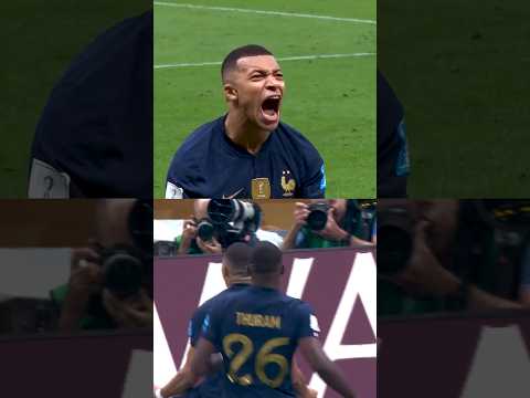 Kylian Mbappe changed everything in 95 seconds ⏰️🇫🇷 #shorts #france #fifaworldcup