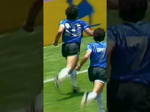 Diego Maradona Unbelievable Solo Goal v England at 1986 World Cup #shorts #fifaworldcup #maradona