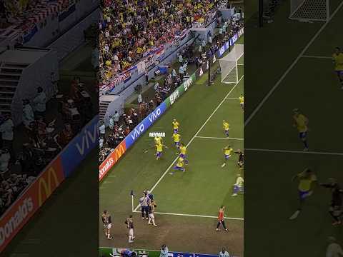 Neymar was dancing 🕺 🇧🇷 #shorts #fifaworldcup #brazil