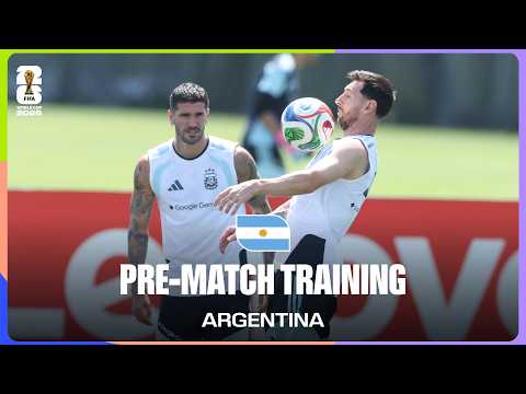 Argentina Train Before Austria | FIFA World Cup 2026™